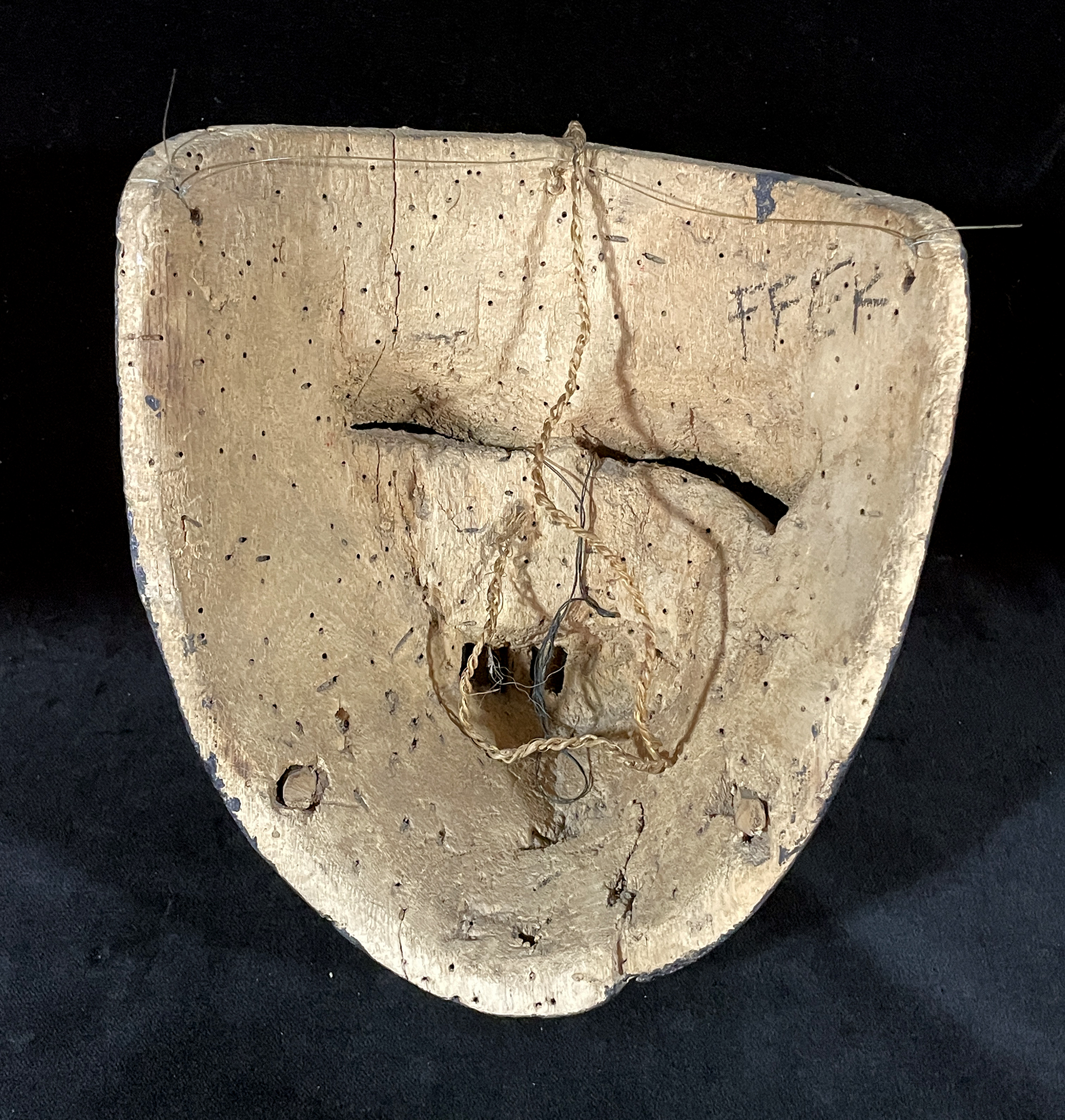 Negrito Colmilludos Mask from Oaxaca