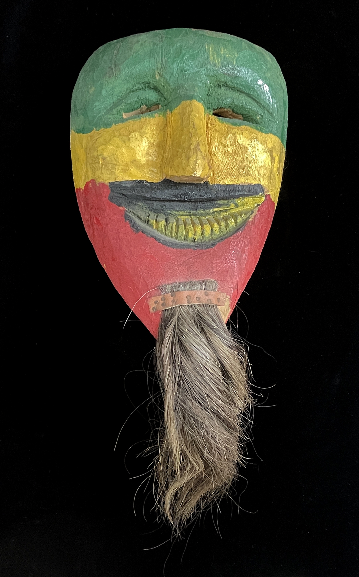 Tricolor Mask with Beard