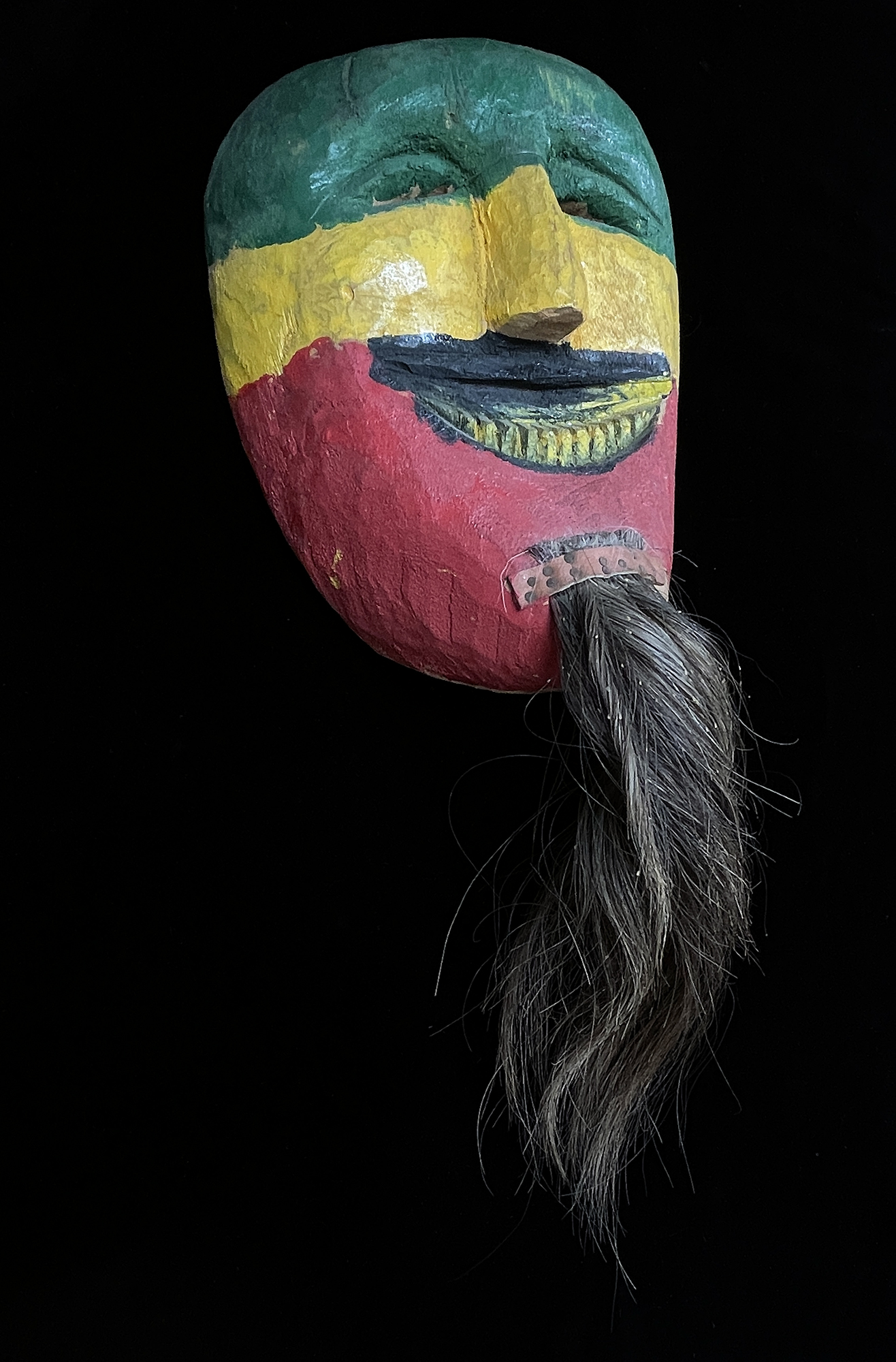 Tricolor Mask with Beard