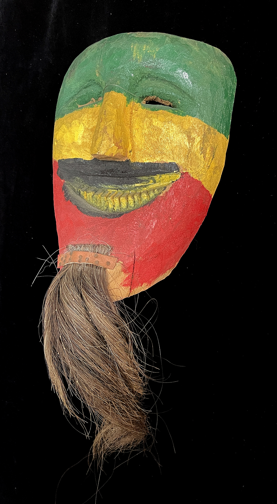 Tricolor Mask with Beard