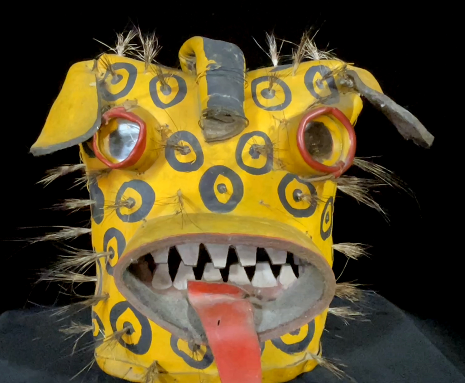Tecuan Mask, Dance of Tigres