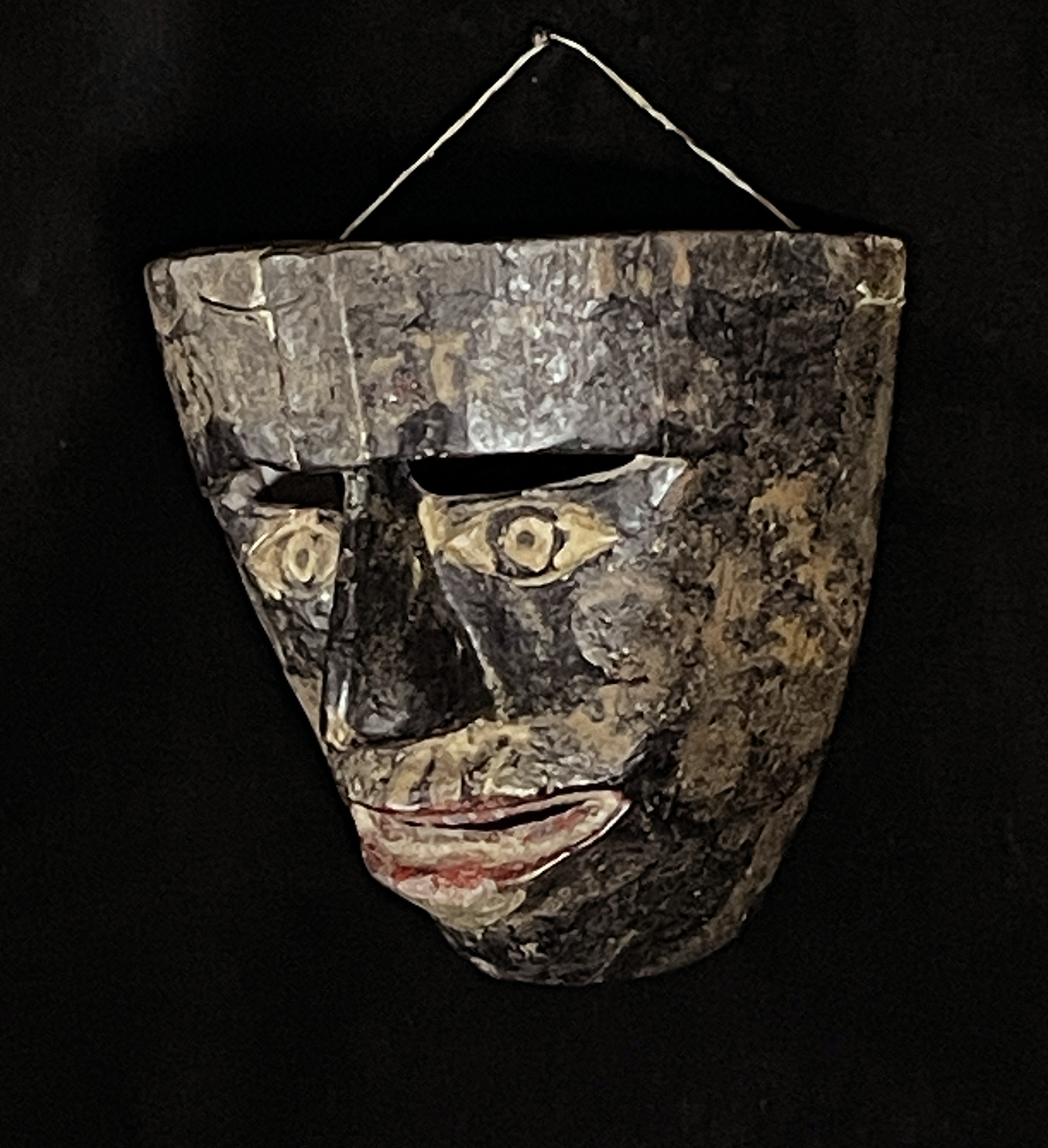 Antique Peruvian Negrito Dance Mask