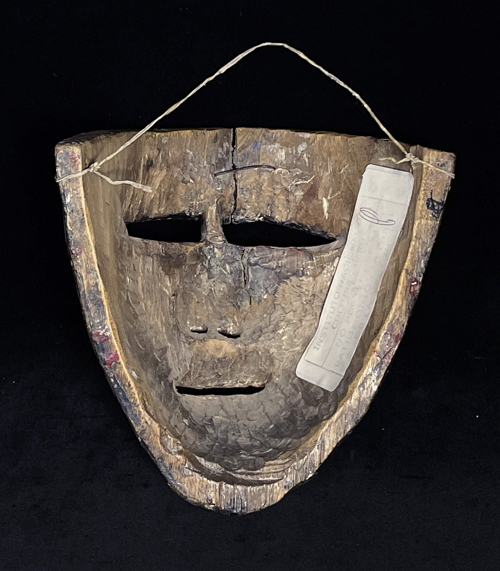 Antique Peruvian Negrito Dance Mask