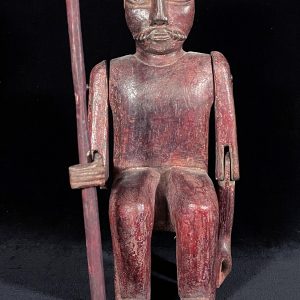 Seated Ajitz figure