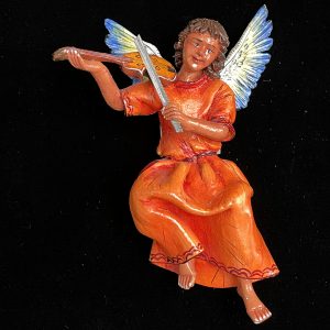 Angel with Violin - retablo figure