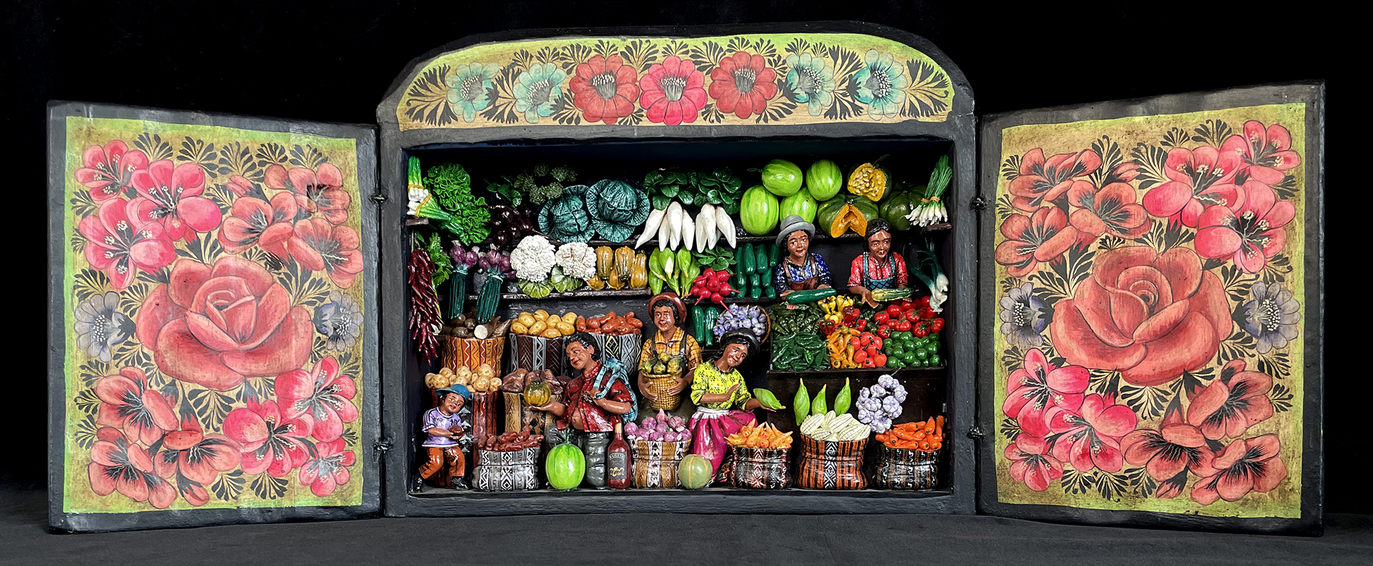 Mercado de las Verduras (Produce Market) Retablo