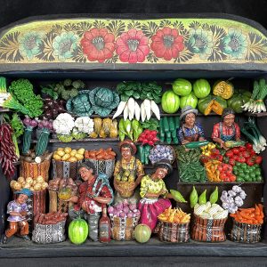 Mercado de las Verduras (Produce Market) Retablo