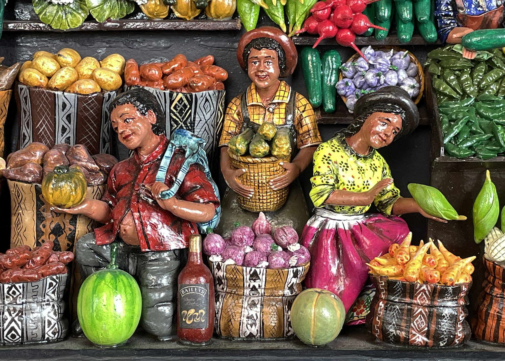 Mercado de las Verduras (Produce Market) Retablo