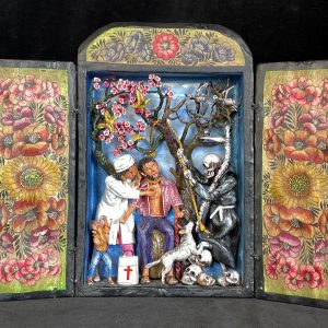 Between Life and Death - retablo
