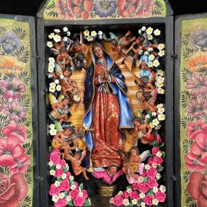 Virgen de Guadalupe retablo