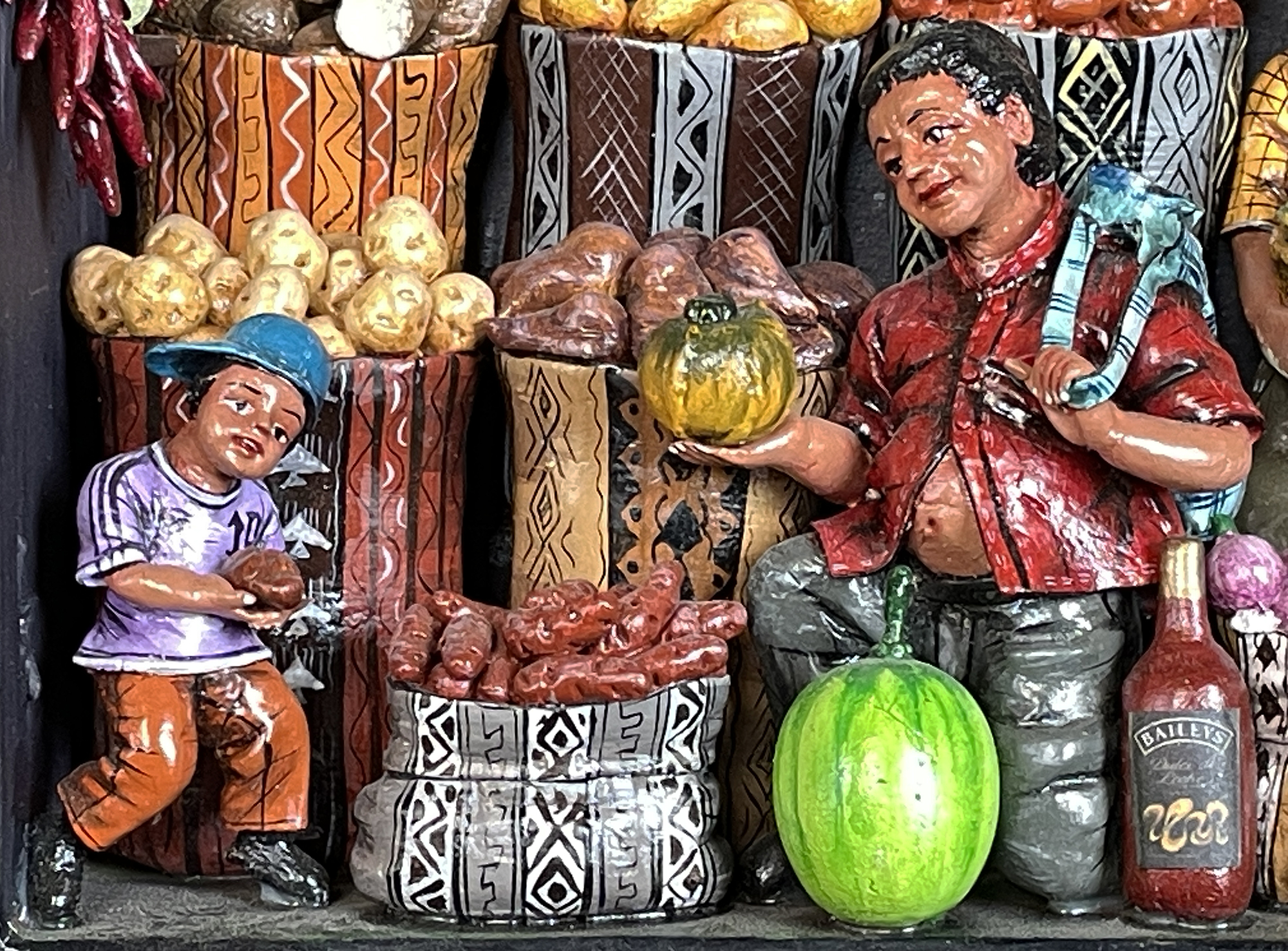 Mercado de las Verduras (Produce Market) Retablo