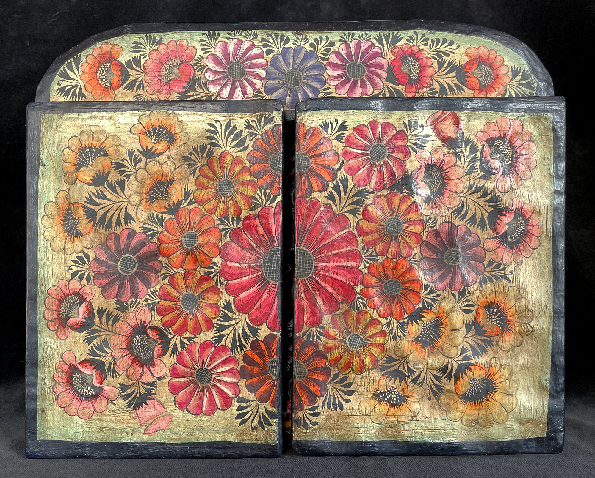 Party in the Cemetery - Day of the Dead Retablo (Version 25)