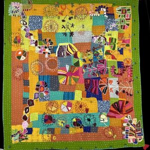 Siddi Applique Kavand Quilt from Karnataka