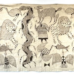 Beasts of the Forest - Monumental Korhogo Cloth from the Cote d'Ivoire, c.1970