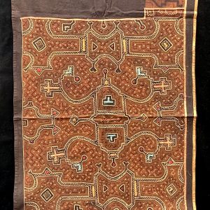 Vintage Embroidered Shipibo Cloth Falda