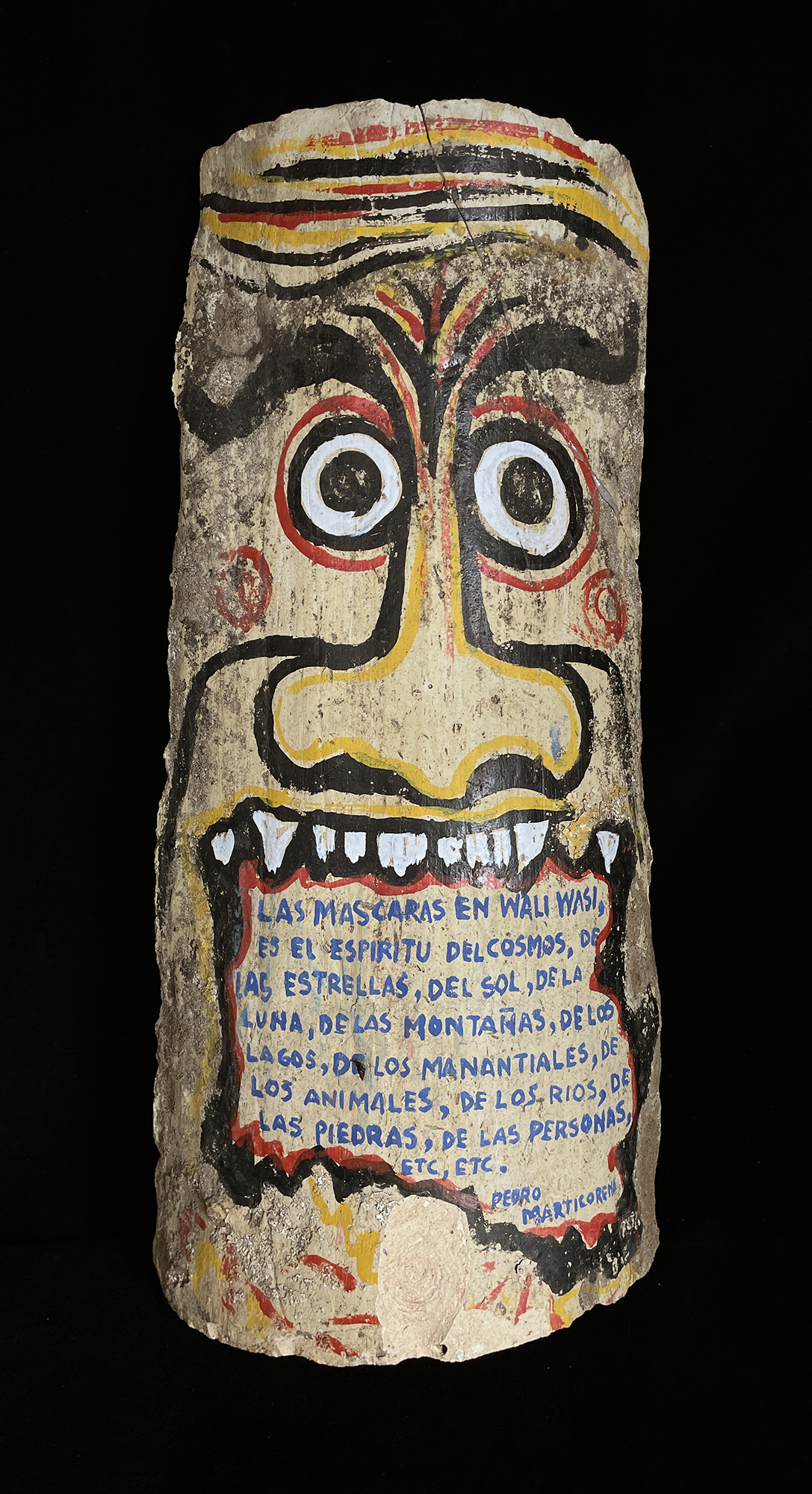 Wali Wasi Mask by Pedro Marticorena