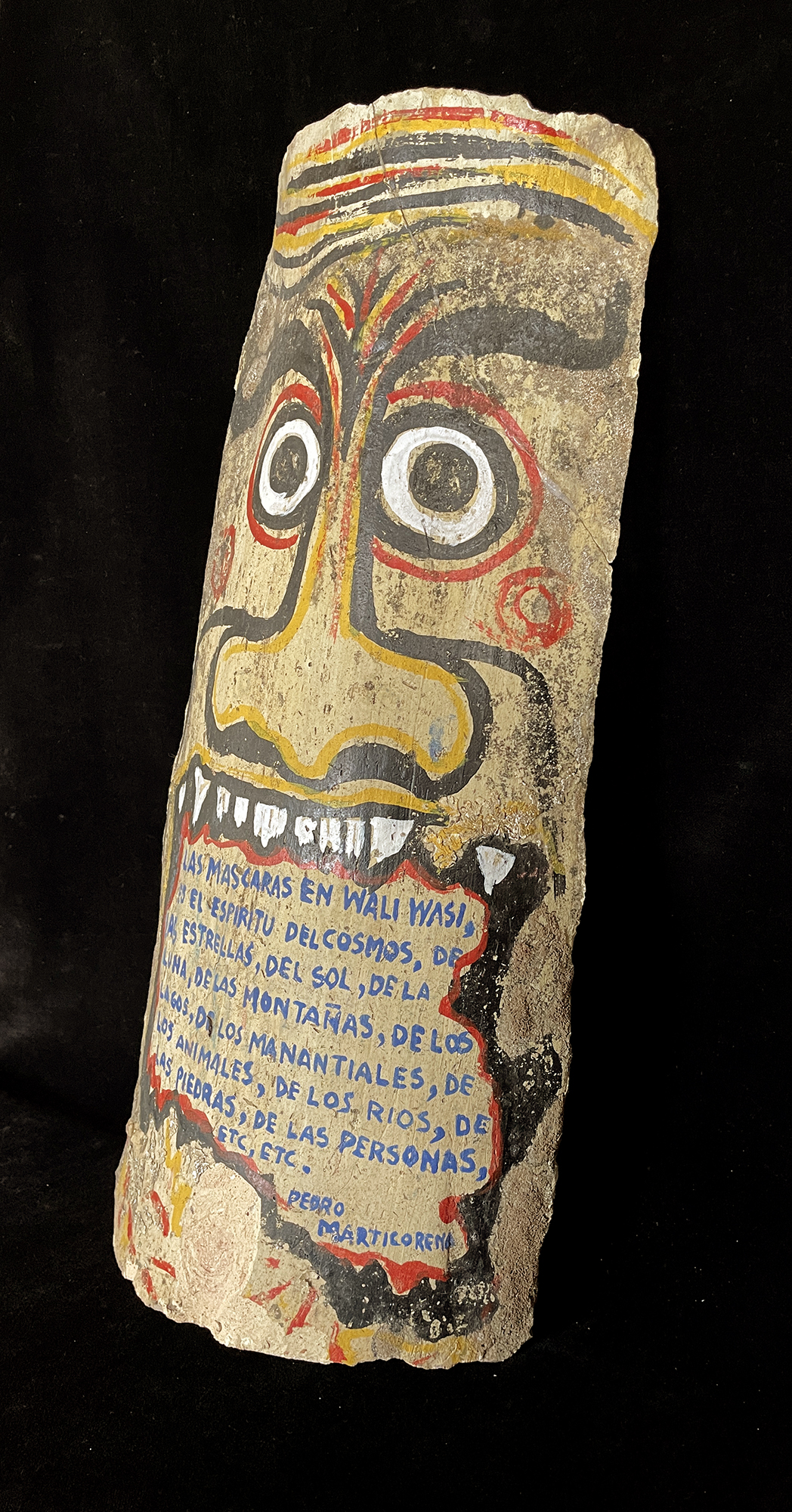 Wali Wasi Mask by Pedro Marticorena