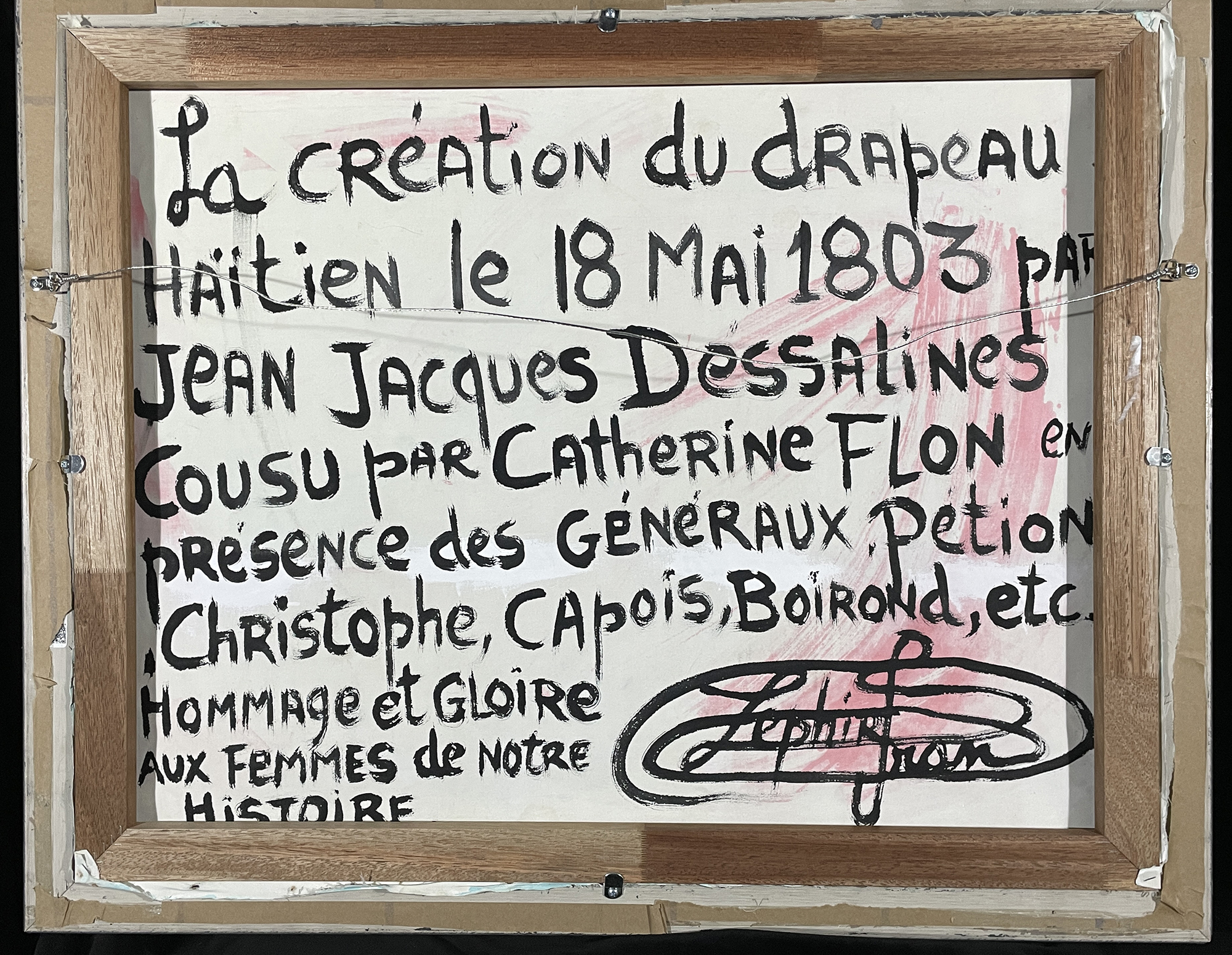 Hommage et Gloire Aux Femmes de Notre Histoire (Tribute and Glory to the Women of Our History)