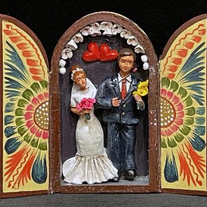 Novios (Wedding) - Mini-Retablo